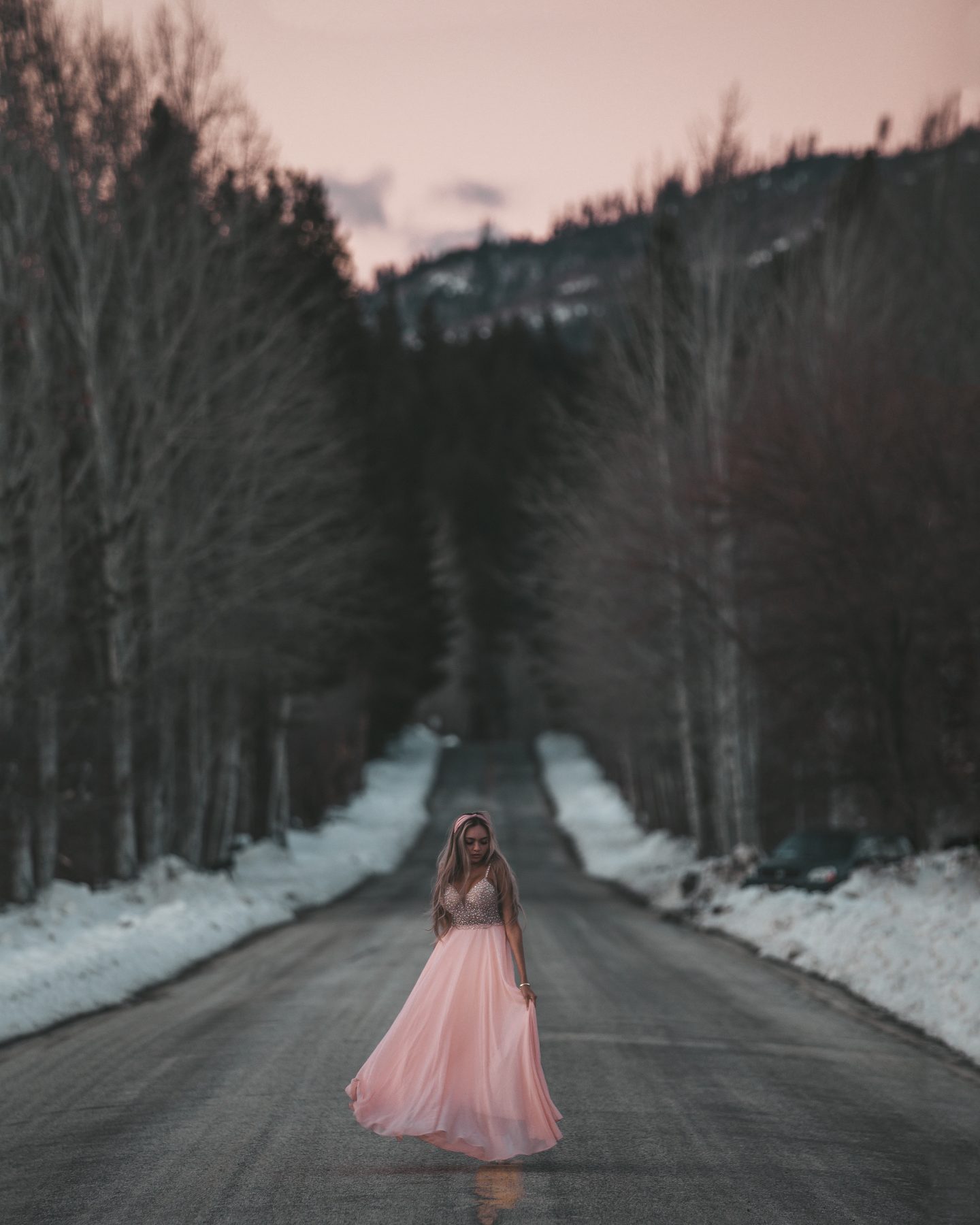Beautiful hidden road in Wenatchee