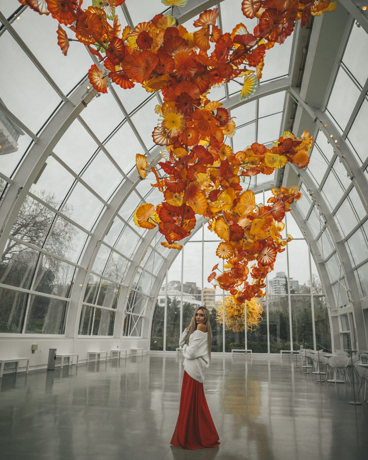Rich results on Google's for Seattle SERP when searching for 'Chihuly'